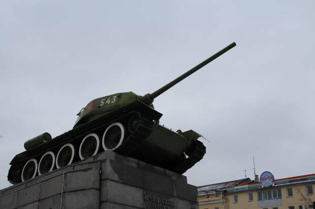 Орёл. Сквер Танкистов