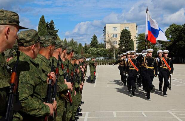 Мобилизованные крымчане приняли Военную присягу РФ