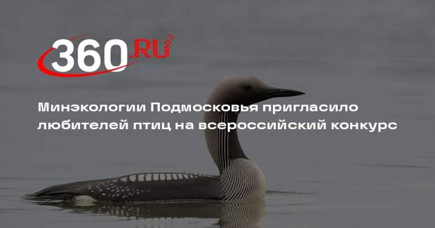 Минэкологии Подмосковья пригласило любителей птиц на всероссийский конкурс