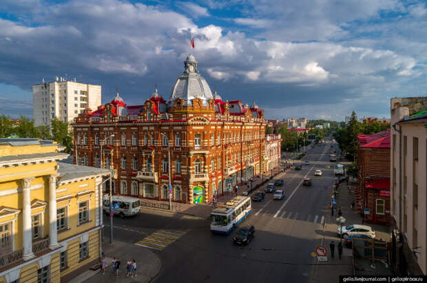 Томск с высоты — сибирский город студентов