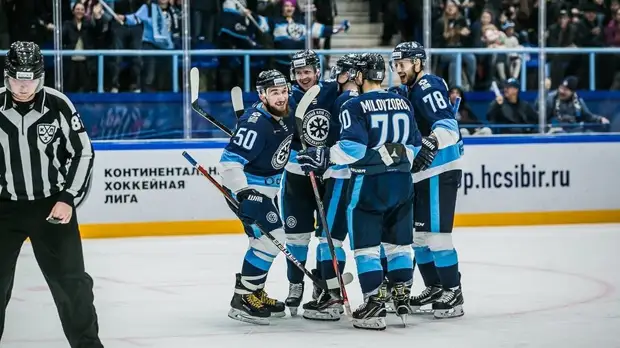«Сибирь» одержала шестую победу подряд в КХЛ, обыграв ЦСКА