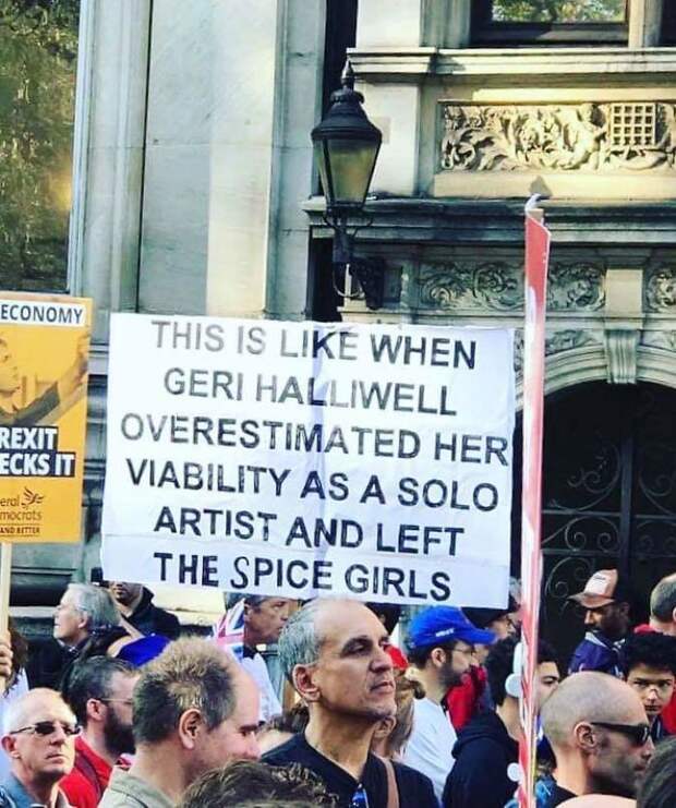 Anti Brexit Signs