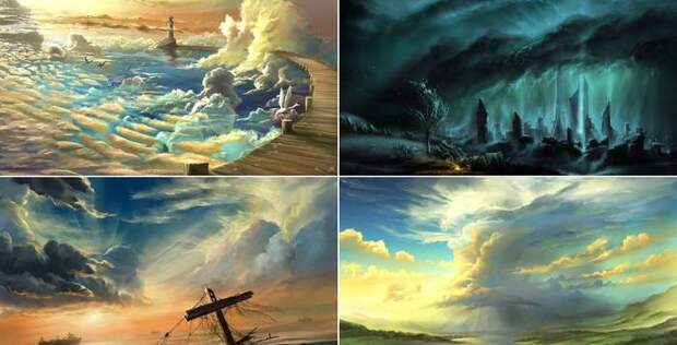 Сказочные небеса от Александра Роммеля