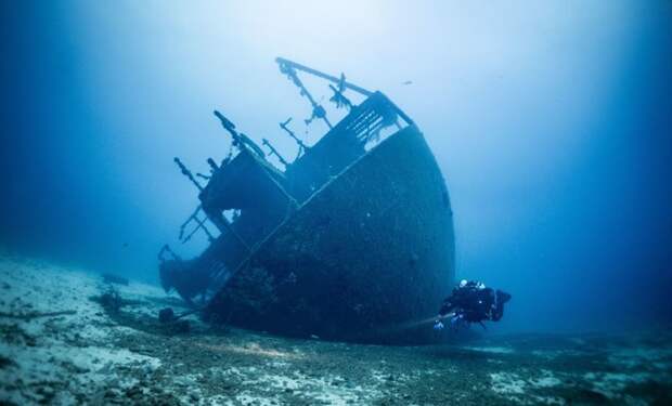 Пост из-под воды: затонувшие корабли и не только затонувшие корабли, корабли, море, под водой, эстетика