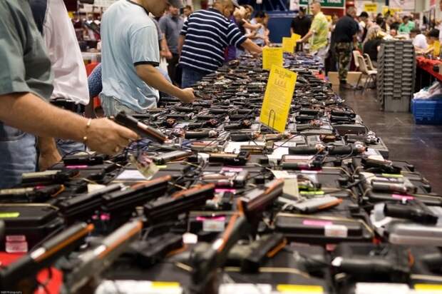 У американцев огромное количество оружия на руках. /Фото: euroua.com.