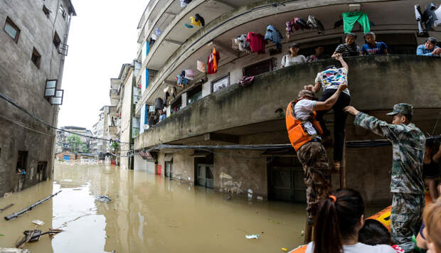 Наводнения в Китае