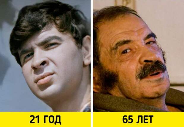 Отечественные знаменитости в молодости на снимках
