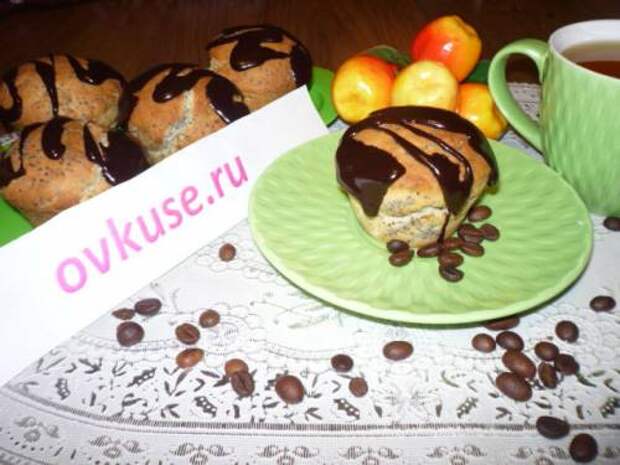 Кексы с маком, рецепт с фото