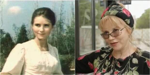 Ирина Варлей в фильме "Преждевременный человек" (1971) и в настоящее время