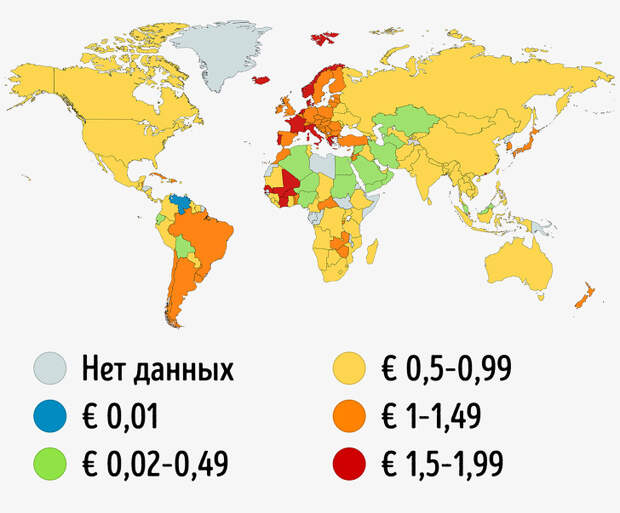 17 карт, которые открыли нам несколько захватывающих фактов об этом мире