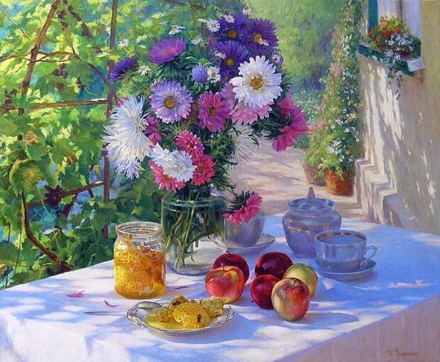 Яблочный спас. Автор: Геннадий Кириченко.