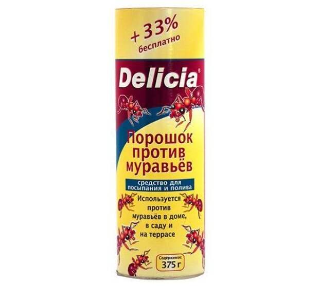 Ядохимикат «Delicia» от муравьев