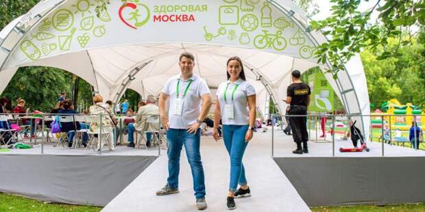 Лекция доктора Мясникова на площадке «Здоровая Москва» установила рекорд/ Фото mos.ru