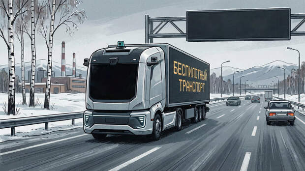 Экономия, ускорение логистики и «манёвр минимального риска»: что несут России беспилотные грузовики
