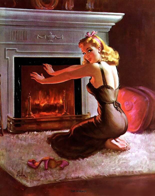 художник Арт Фрам (Art Frahm) пин-ап – 39