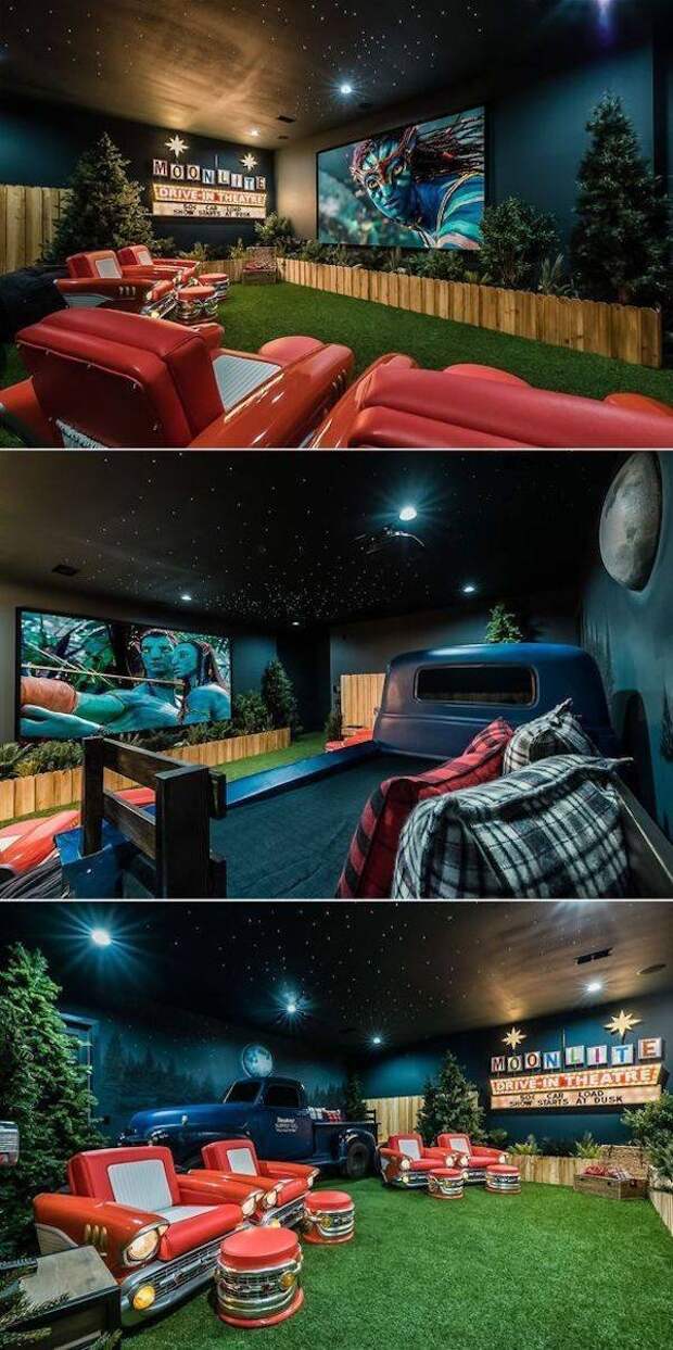 Крутые мужские берлоги на фото