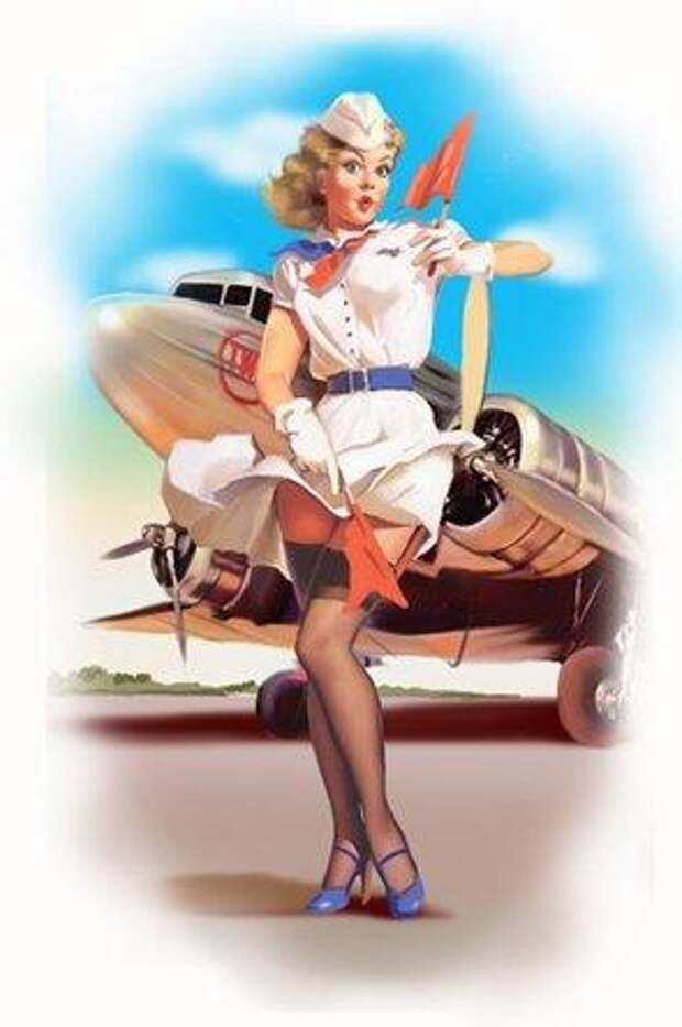 Pin up24d. Пин ап стюардесса.