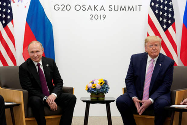 Владимир Путин и Дональд Трамп