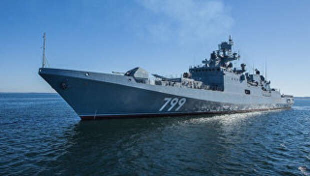 Сторожевой корабль ВМФ России Адмирал Макаров. Архивное фото