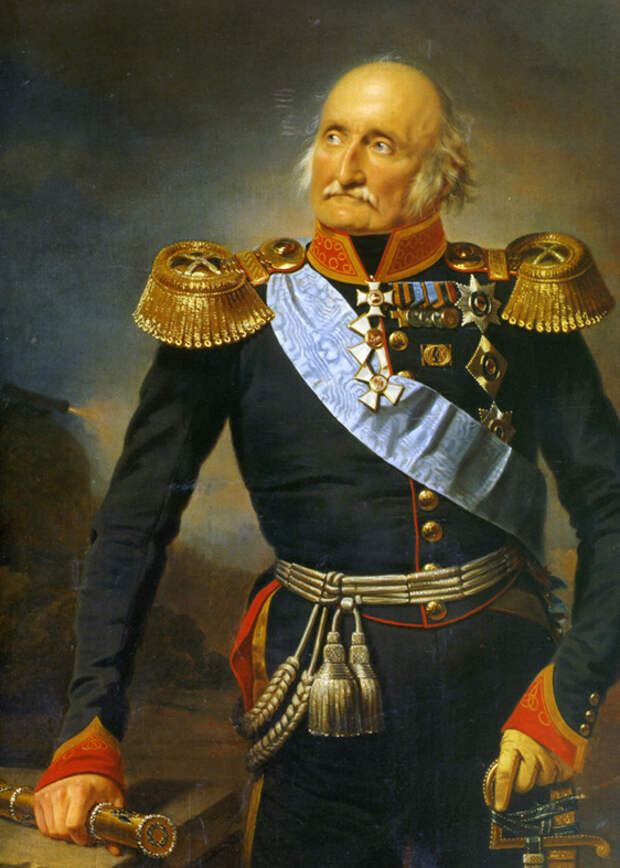 Портрет П. Х. Витгенштейна, художник Ф. Крюгер.