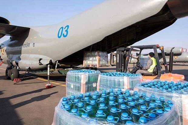 Украинцы отправили 5 тонн помощи в Италию