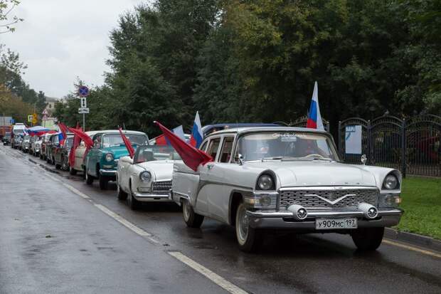 Пробег ретро-автомобилей прошел по улицам ЮВАО Фото из открытых источников