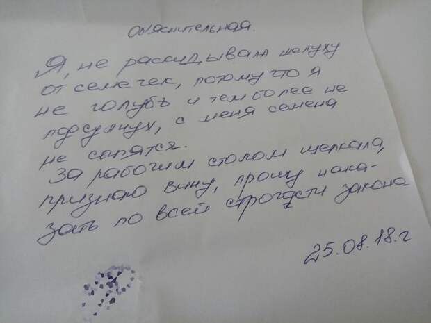 Объяснительные на все случаи жизни Объяснительные на все случаи жизни