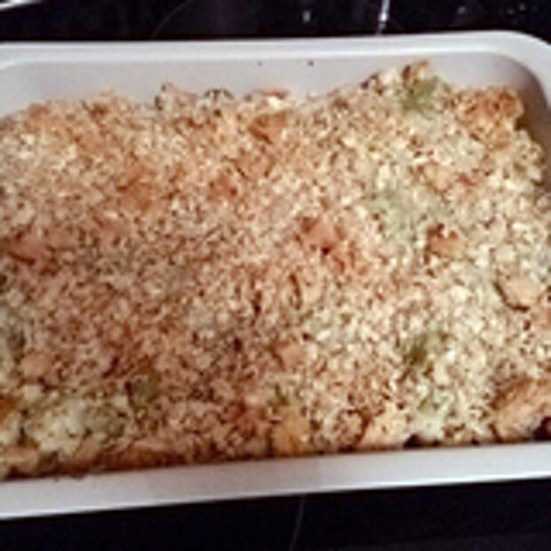 Запеканка из цветной капусты под соусом из брокколи от Джейми Оливера (вариант)