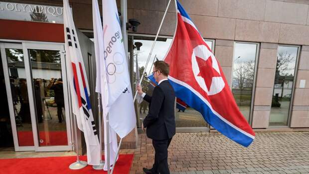 На церемонии открытия Олимпийских игр-2018 в Пхенчхане спортсмены из Кореи и КНДР пройдут единой делегацией. Фото AFP