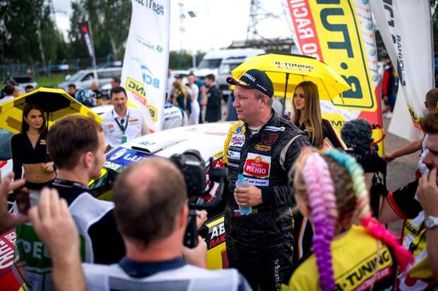 Пилоты B-Tuning Pro Racing Team Андрей Севастьянов и Егор Ганин - снова на подиуме