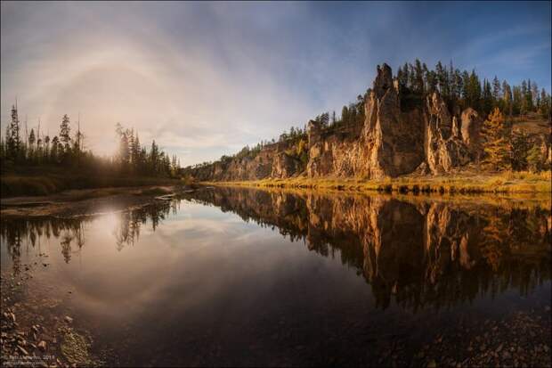 Якутия - Замки реки Синей путешествия, факты, фото