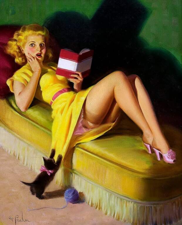 художник Арт Фрам (Art Frahm) пин-ап – 31