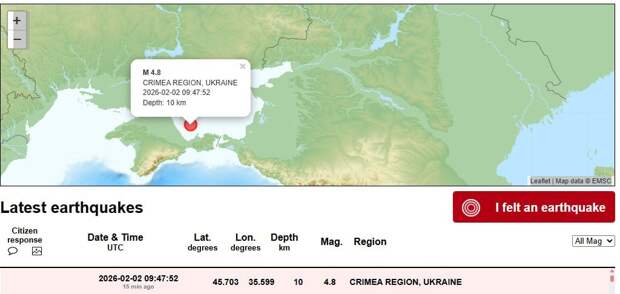 от Мариуполя до Донецка ощутили *толчки