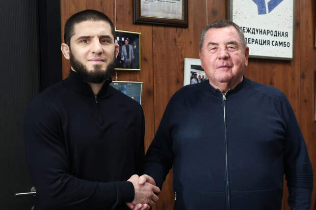 Российский боец UFC Ислам Махачев стал Послом самбо в мире