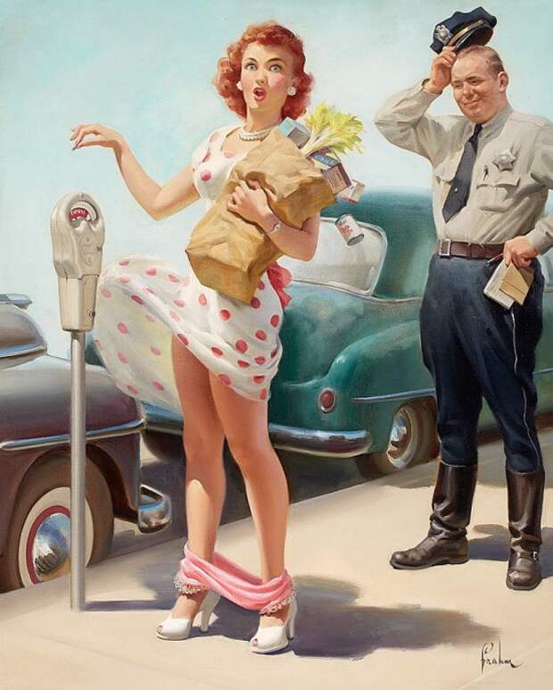 художник Арт Фрам (Art Frahm) пин-ап – 27