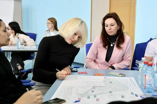 В Новомосковске обсудили благоустройство входной группы городского парка