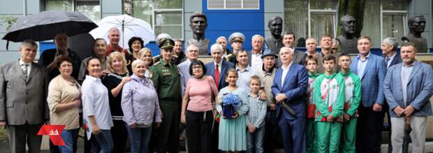 На Аллее спортивной славы ЦСКА открыли бюст трехкратному олимпийскому чемпиону