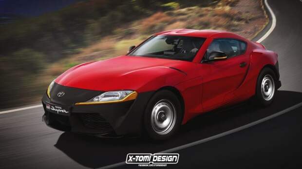 На штамповках и без крыши: какой может быть новая Supra Supra, toyota, toyota supra, авто, автодизайн, автомир, автомобили, купе