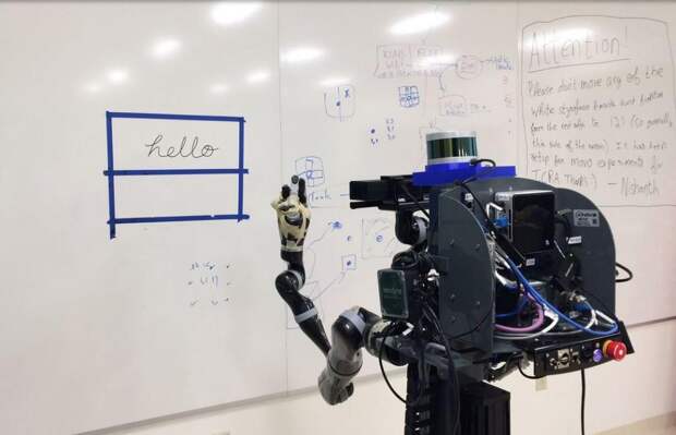 Когда-нибудь роботы смогут писать нам письма: в университете Брауна создан робот, который может писать и рисовать