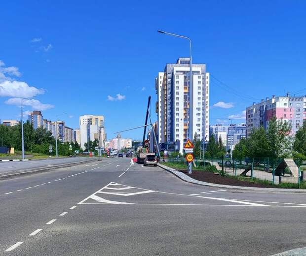 Нацпроект затронул 13 объектов улично-дорожной сети Челябинска