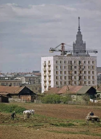 Сейчас уже не найти таких московских пейзажей / Фото: ©mixnews.lv