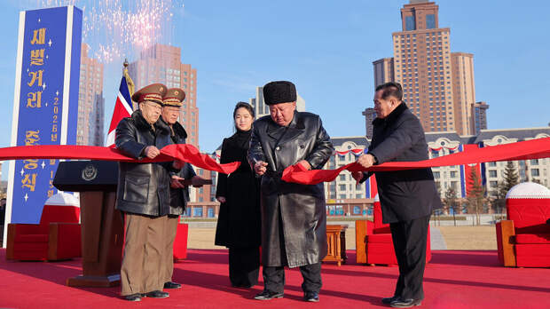 Улицу в честь участников боевых действий в Курской области открыли в Пхеньяне