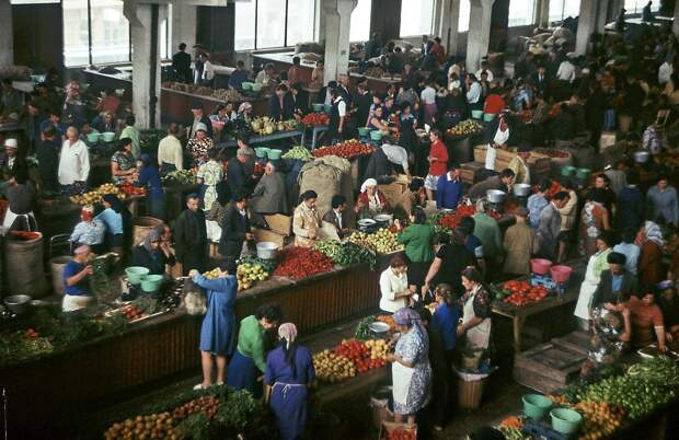 Рынки Советского Союза: было всё, и даже больше! СССР, ностальгия, рынки, рынок