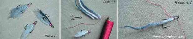 Жереховый вабик Вязание искусственных мушек для ловли спиннингом своими руками