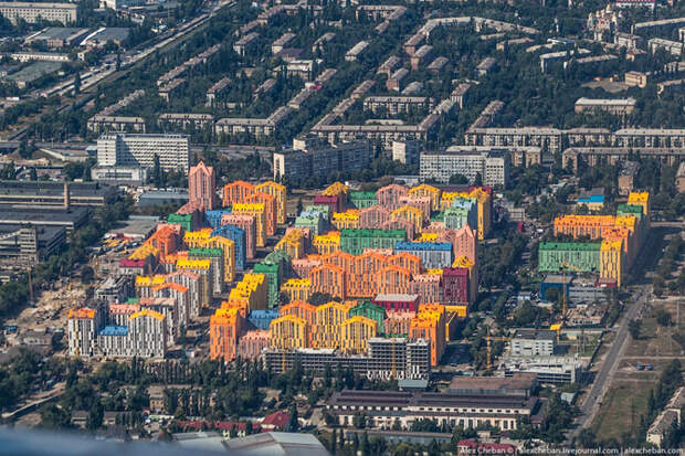 Киев с высоты птичьего полета