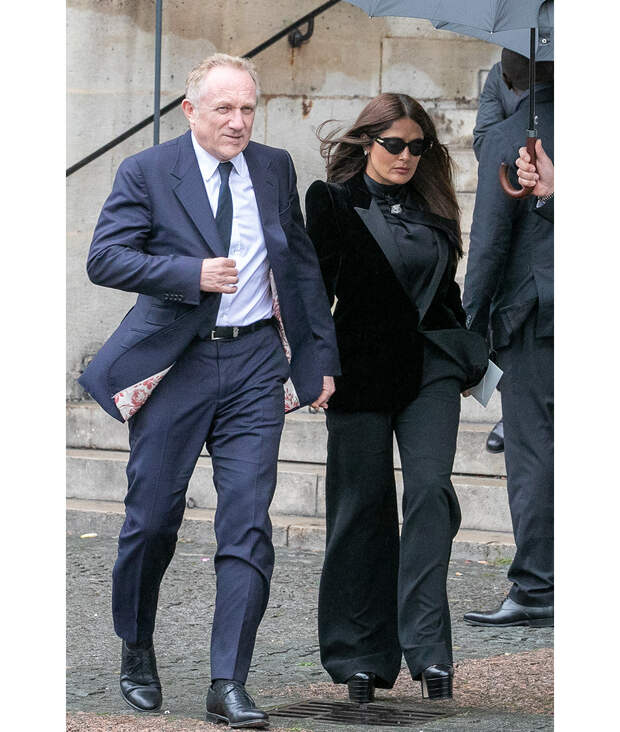 Франсуа Анри-Пино и Сальма Хайек