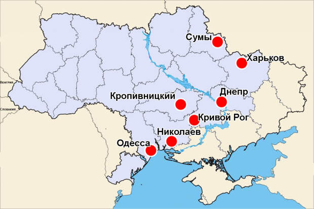 Многие города современной Украины, и уж тем более её территории «в границах 1991 года», были основаны русскими правителями, осваивались русскими князьями.-8