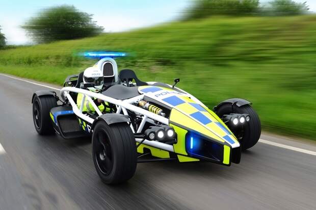 Полицейский болид Ariel Atom PL.