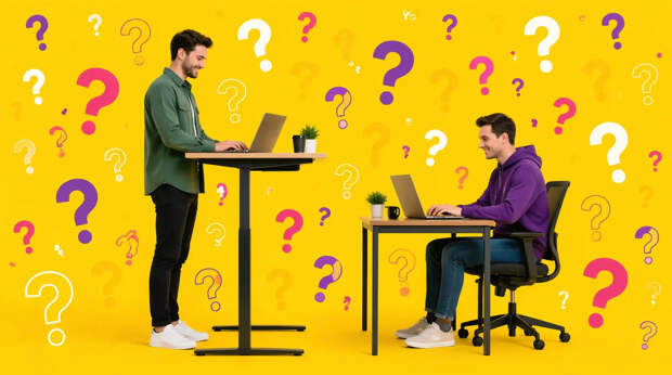 Не торопитесь вставать: врачи объяснили, почему и сидеть, и стоять за компьютером вредно