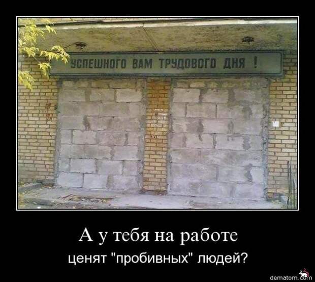 Демотиваторы и мотиваторы. Демки суббота